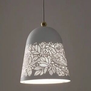IKEA SOLSKUR Pendant Lamp Inma Bermudez Bird and Berry‎ Pattern